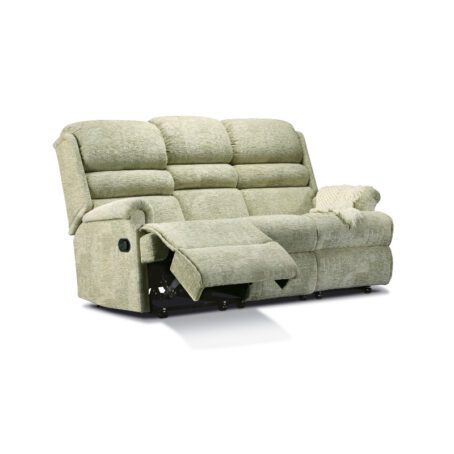 Olivia Three Seater Reclining Sofa - Fabric