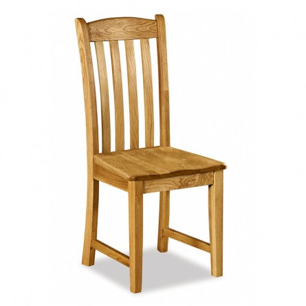 Darwin Solid Seat Slat Back Dining Chair