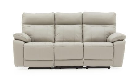 Carmine Grey 3 Seater Reclining Sofa